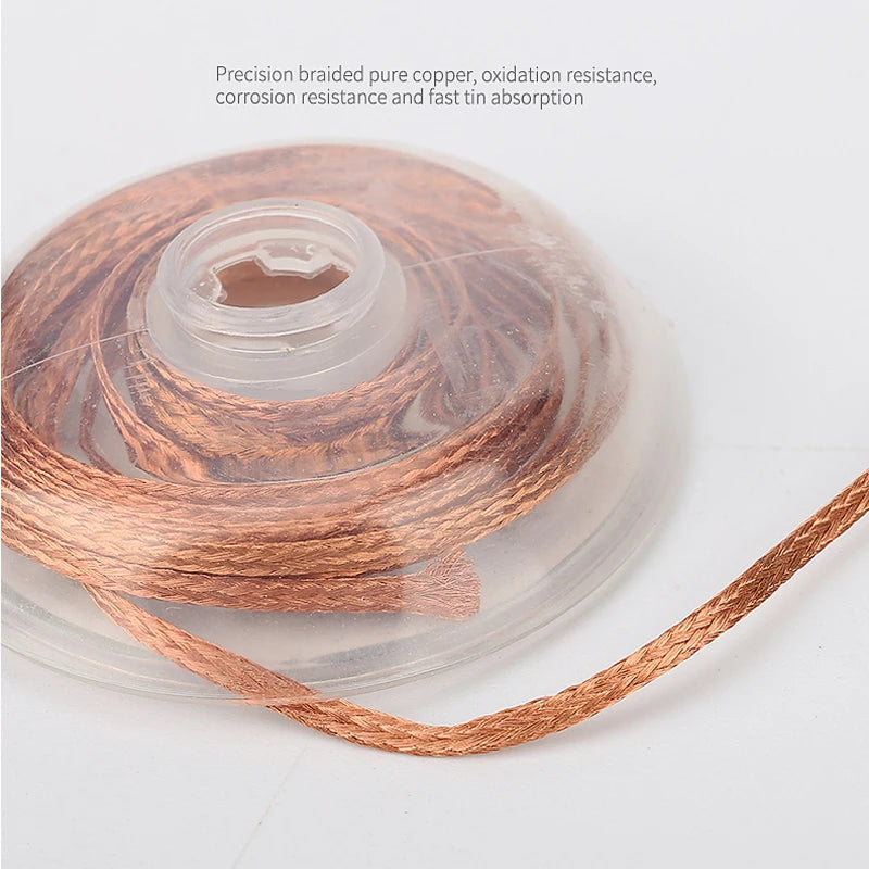 MECHANIC Desoldering Braid Wick (1.5M) - Premium Solder Remover