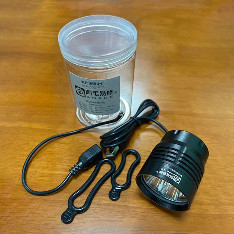Lámpara USB AMAOE M41 para curado de máscara de soldadura con luz UV
