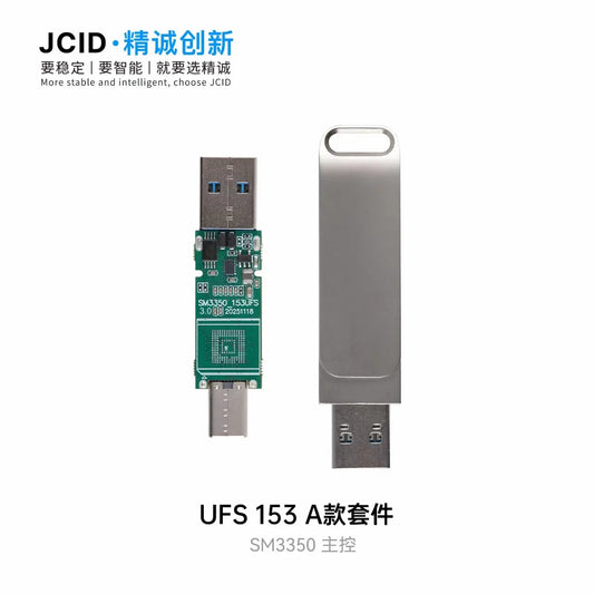 Kit de conversión de unidad USB JCID U70 UFS 153/254 A/B permite transformar teléfonos desechados en unidades USB de alta velocidad SM3350 JMS901