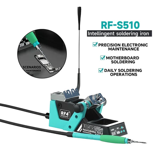 RF4 RF-S510 USB-C PD Soldering Station with LCD Display