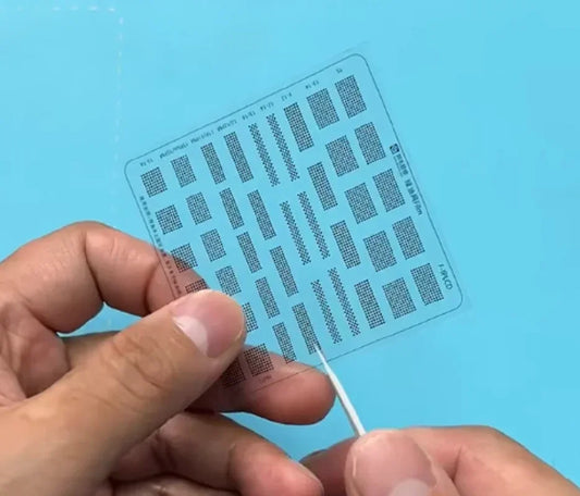Plantilla de máscara de soldadura UV AMAOE F-IPLCD para pantalla de iPhone