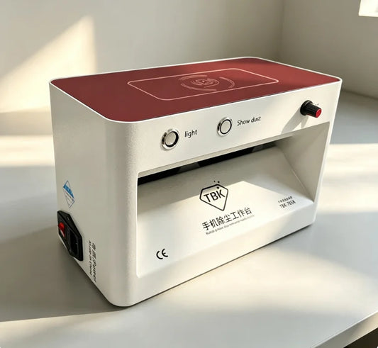 Banco de trabajo TBK 705A para reparación y limpieza de pantallas LCD de escritorio
