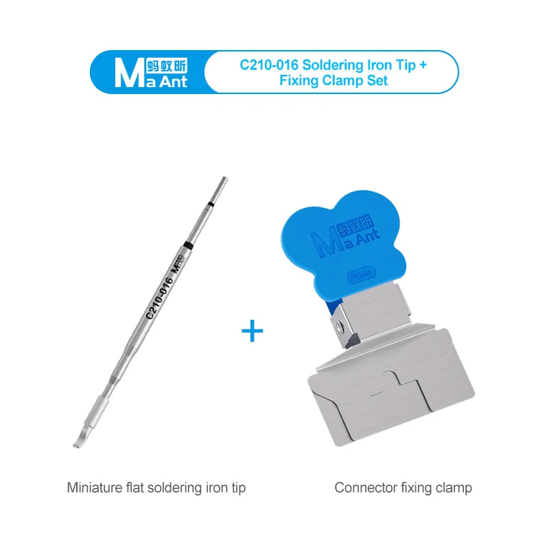 MaAnt C210-016 Curved Soldering Iron Tip
