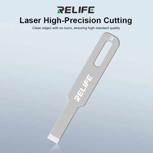 RELIFE TK5 8-in-1 Multi-Function Blade Set for Mobile Phone Repair Motherboard PCB IC CPU Adhesive Removal Pry Tool Cutting Tool