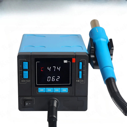 Estación de retrabajo de aire caliente Aifen F4 de 1000 W, herramientas para reparación de teléfonos móviles