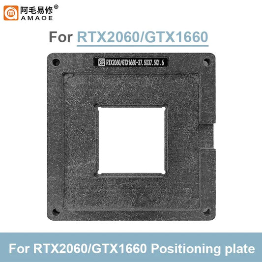Kit de plataforma magnética para reballing BGA AMAOE N18E para RTX 2080 / 2070 / 2060 GTX 1660