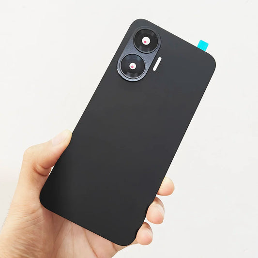 OEM Back Glass Cover For Xiaomi Redmi Turbo 4 Pro 25053RT47C Back Door Replacement Battery Case, Rear Housing Cover +Camera Lens