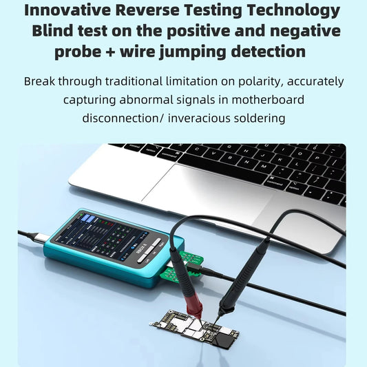 JC JCID RBOX Ⅱ Bus Analyzer for IPhone Android Quick Positioning Motherboard Signal Partial Faults Detection Repair Tool
