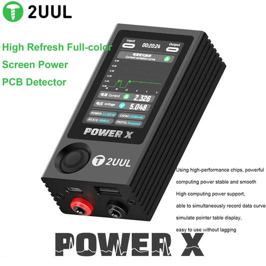 Medidor de tensión y corriente 2UUL Power X
