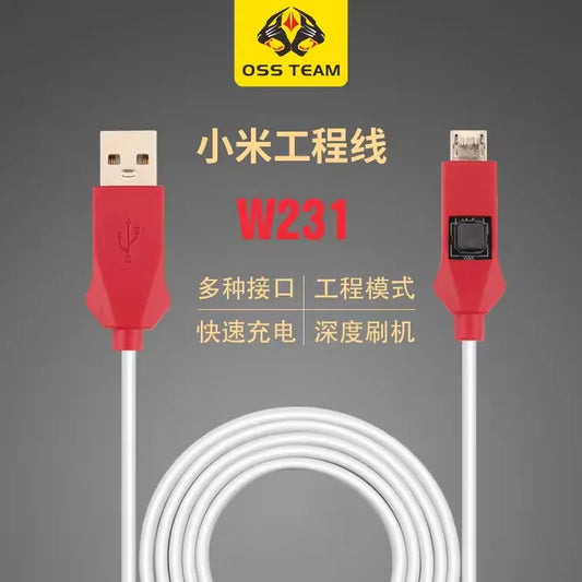 Cable de reparación de teléfonos OSS W230/W231/W232 EDL 9008