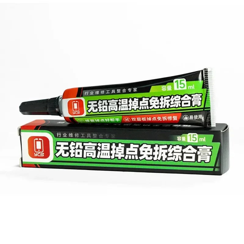 YCS Lead-free Drop Free Comprehensive Paste for Cellphone Welding Repair Free Disassembly Less Residue No Cleaning Repair Flux