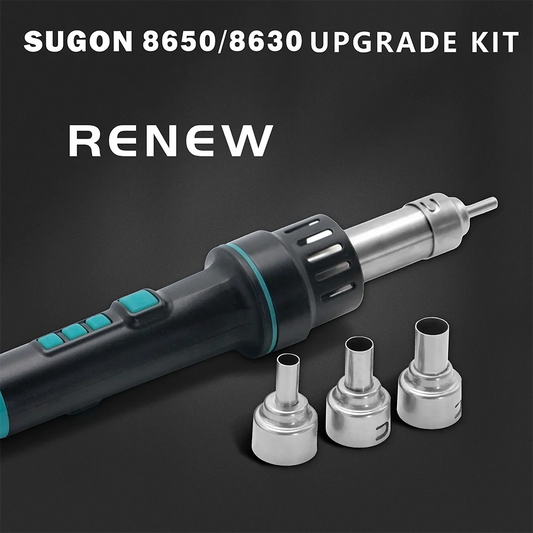 Kit de actualización de la estación de retrabajo SUGON 8650 Air, estación de retrabajo GA para herramienta de reparación de chips BGA y PCB