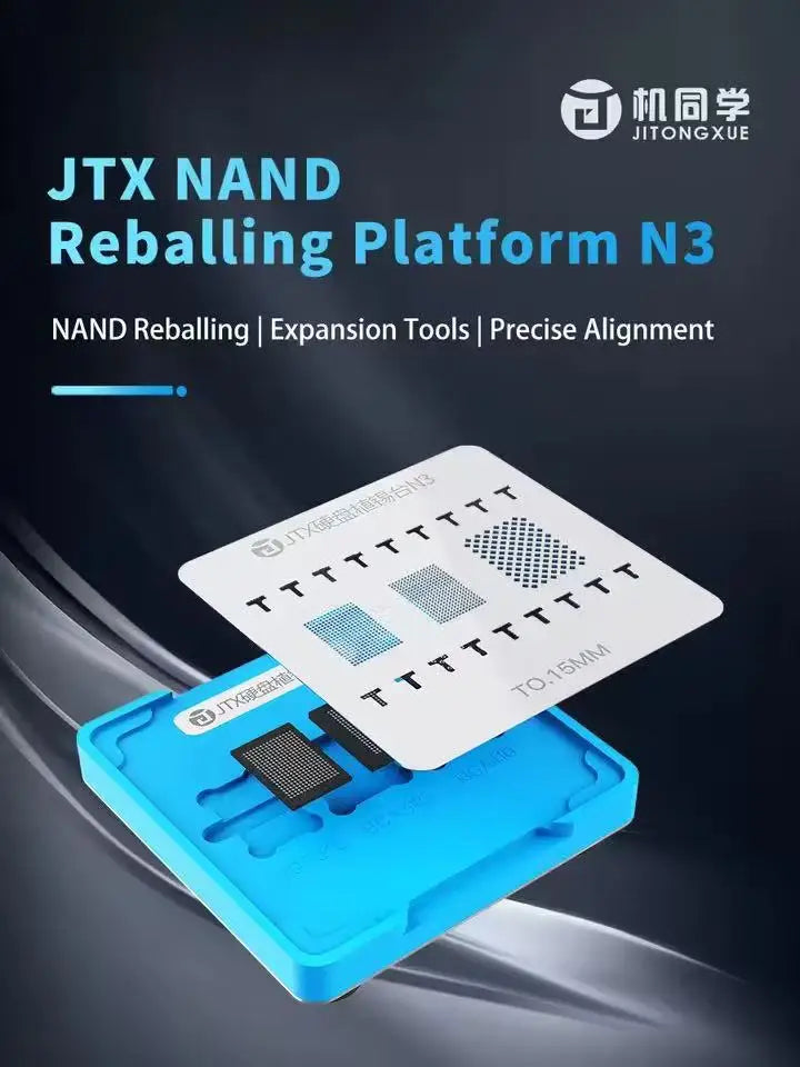 Plataforma de reballing BGA NAND N3 JTX