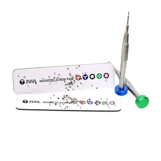 Almohadilla magnética para guardar tornillos 2UUL ST93 de 140 × 35 mm