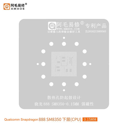 Plantilla de reballing BGA AMAOE Snapdragon serie SM