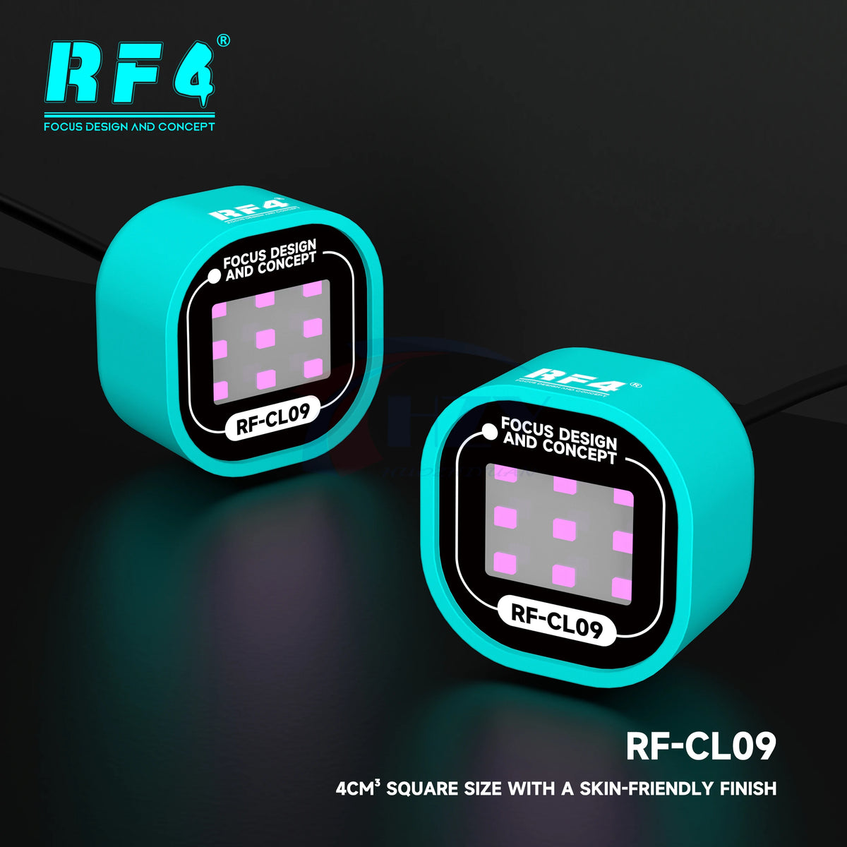 Lámpara UV por USB RF4 RF-CL09 con 9 LED para reparación de teléfonos