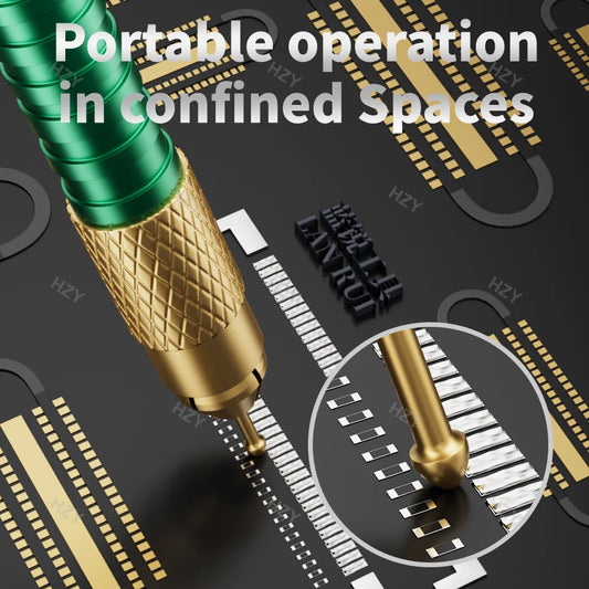 Juego de agujas de cobre LANRUI M24 para soldar y reparar FPC y PCB
