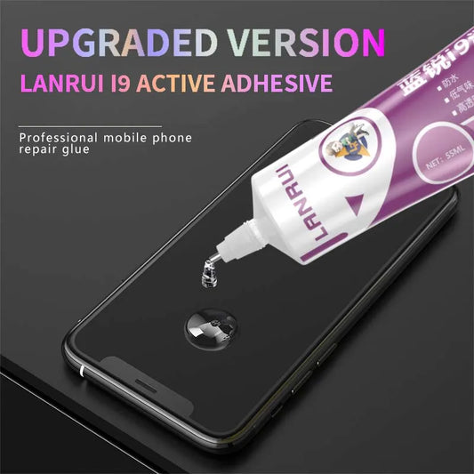 LANRUI i9 para reparación, 25 ml, sellador para marcos de pantallas de teléfonos móviles, pegamento especial para reparación de pantallas externas y reparación de vidrios de tapas traseras