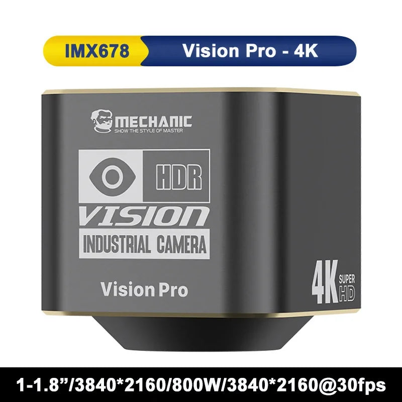 Mechanic Vision Series Industrial Microscope Camera (2K/4K)