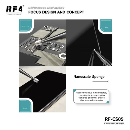 RF4 RF-CS05 Nano Cleaning Sponge Balls, 500 Pieces
