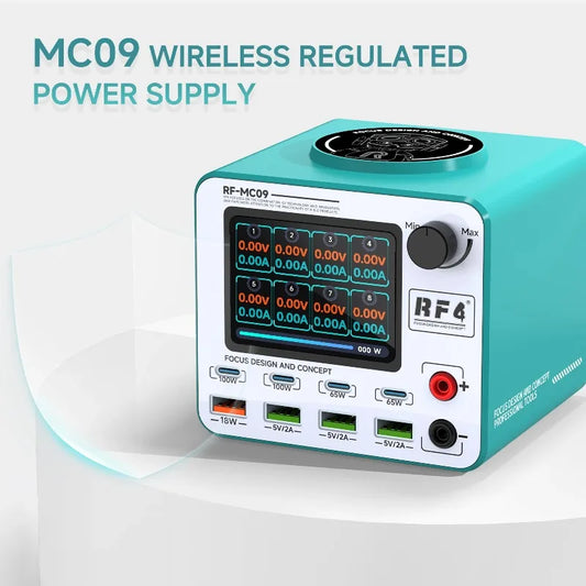 RF4 RF-MC09 Multi-Port and Wireless Charging Station