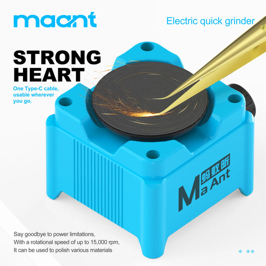 Máquina miniescala MAANT KM1 para amolestar y pulir
