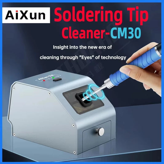 AIXUN CM30 Soldering Iron Tip Cleaning Machine, 220V