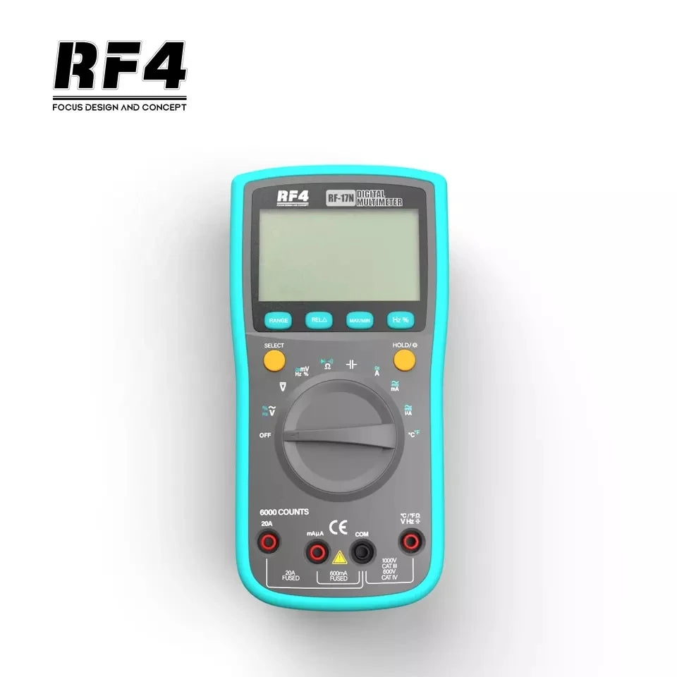 RF4 RF-17N 6000-Count Digital Multimeter