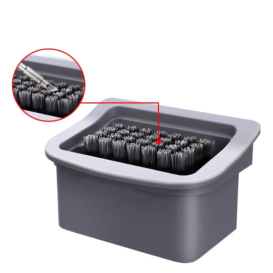 AiXun Soldering Tip Cleaning Brush, Removable Tip Cleaner for Soldering Iron, Remove Oxide Layer, Soldering Repair Tool