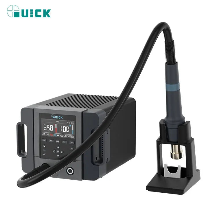 1000W Quick 861 DW Professional Hot Air Gun, Quick 861 Pro Intelligent Rework Desoldering Station, Precise Temperature Control