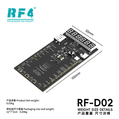 RF4 RF-D02 Battery Activation and Charge Test Board