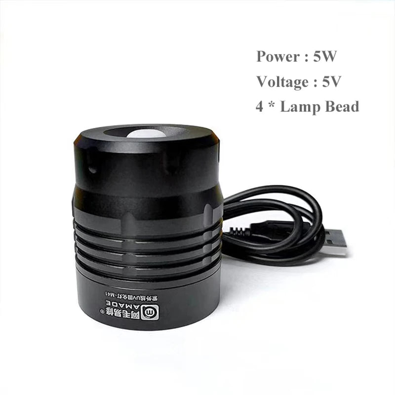 Lámpara USB AMAOE M41 para curado de máscara de soldadura con luz UV