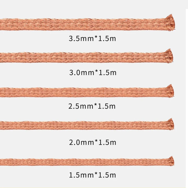 MECHANIC Desoldering Braid Wick (1.5M) - Premium Solder Remover