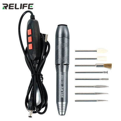 RELIFE RL-068 Mini Multifunction Intelligent Grinding Pen For Polishing/Grinding/Cutting Punching/Engraving And Disassemb