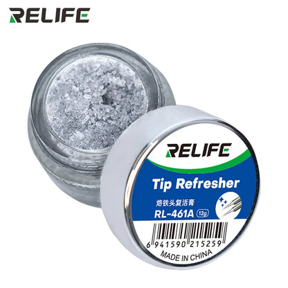 RELIFE RL-461A Soldering Tip Refresher Tool Efficient Residue Removal for Mobile Phone Electronics Repairing Soldering Tips