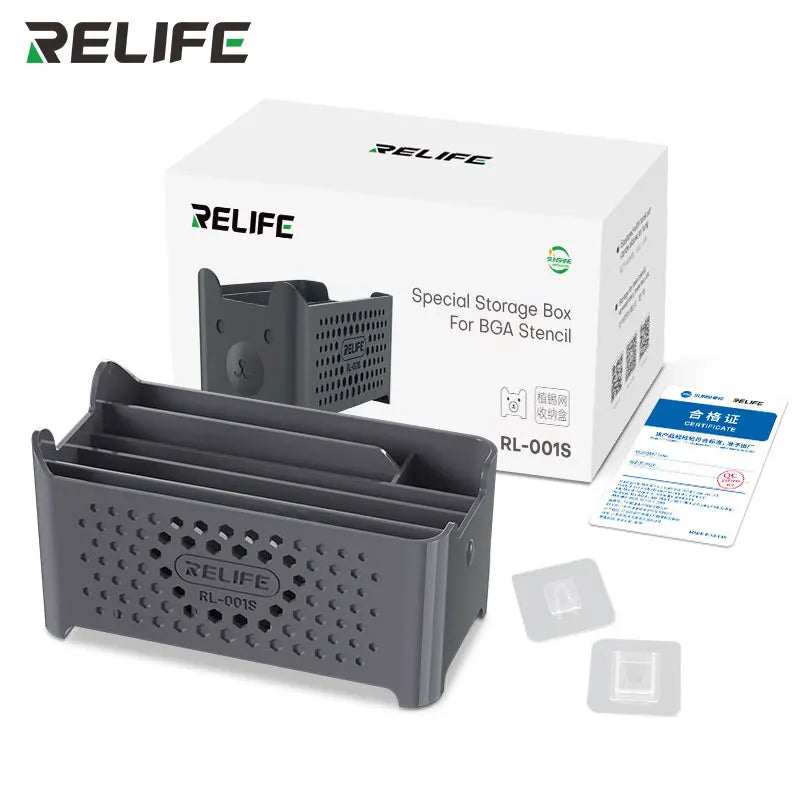 RELIFE RL-001S  Multifunctional Tin Planting Net Storage Box Large Capacity can Hold about 80 Tin Planting Nets Repair Tools