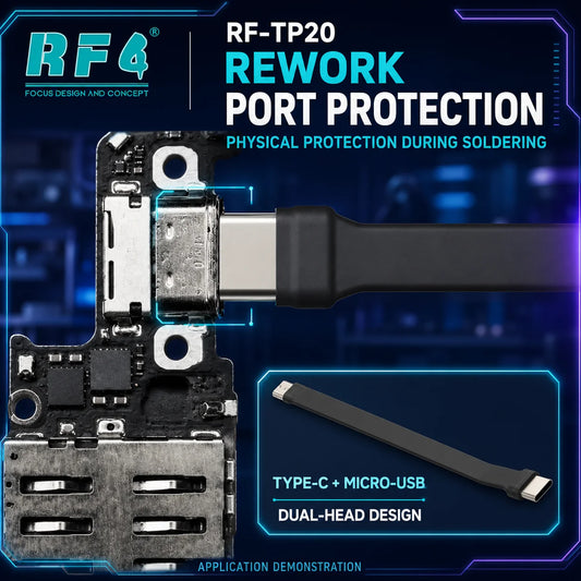 RF4 RF-TP20 USB-C and Micro-USB Port Covers