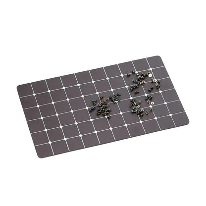 2UUL Repair Oclock ST99 Black Magnetic Work Mat 155Mm*98Mm Multi-Functional Design For Phone Repairs Small Component Handling