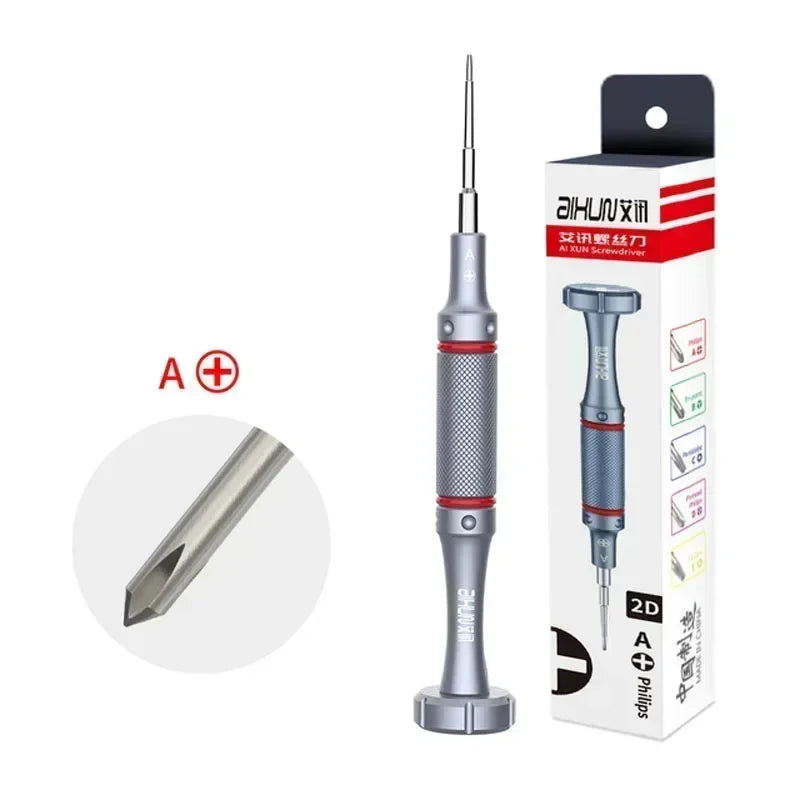 AIXUN Precision 2D Opening Tools Screwdriver kit Cross Triangle Hexagonal T2 for iphone samsung Repair Disassembly Tool set