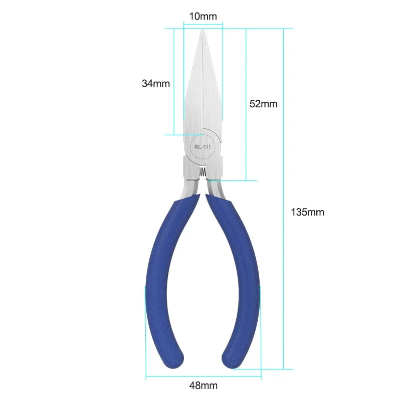 RELIFE  Industrial Flat Nose Pliers for Phone Electrical Appliance Repair RL-111 High Hardness Maintenance Cutting Tool