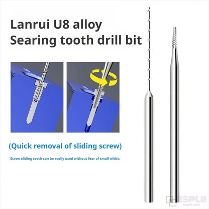Lanrui U8/U8S Drill Bit Sliding Thread Screw Removal Without Damaging The Frame Phone Repair Tool