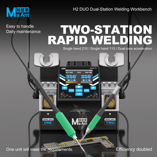 MAANT H2DUO 200W Dual-Channel Soldering Station