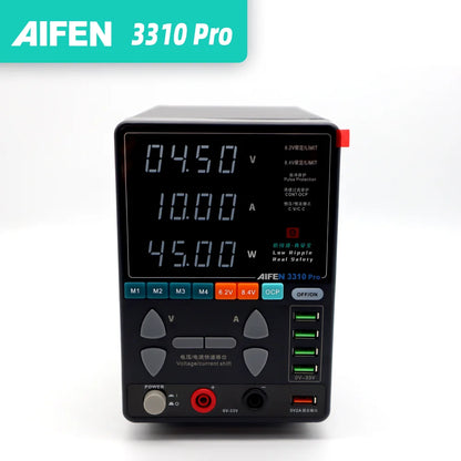 AIFEN 3310PRO Power Supply 33V/10A High Power 330W Low Ripple Pulse Protection High Precision Adjustable Switching DC Power
