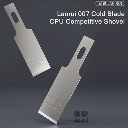 Lanrui 007 10PCS CPU Glue Removing Balde Set for Mobile Phone High Toughness Precision Cutting Knife CPU Repair Glue Shovel