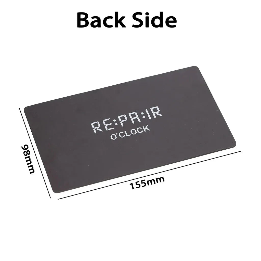 2UUL Repair Oclock ST99 Black Magnetic Work Mat 155Mm*98Mm Multi-Functional Design For Phone Repairs Small Component Handling