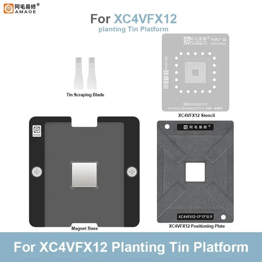 Plataforma magnética de reballing BGA AMAOE XC4VFX12 SFG363