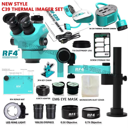 RF4 Swing-Arm Microscope and Camera Kit Options