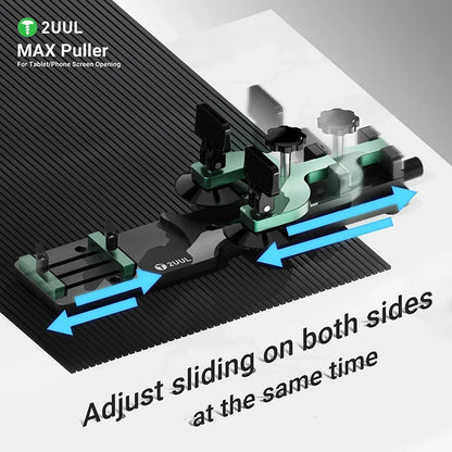 2UUL DA06 MAX Puller for Tablet Phone Screen Opening Fixture Double Suction Cup LCD Screen Disassemblely Clamp Repair Tool