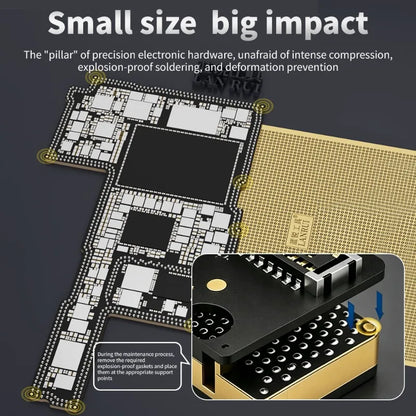 LANRUI C4 Explosion-Proof Gasket for Phone Mainboard Middle Frame Repair Welding Prevent Short Circuit/Improve Soldering Succes