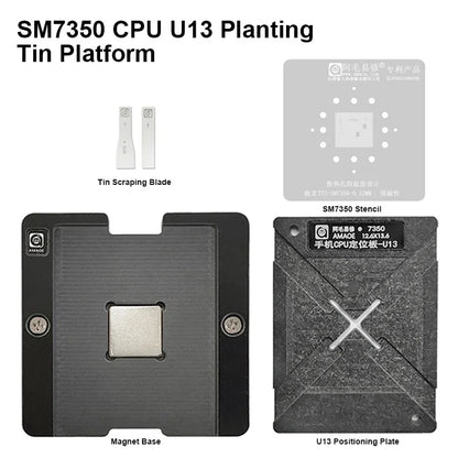 Plataforma de reballing BGA para CPU AMAOE U13 SM7350